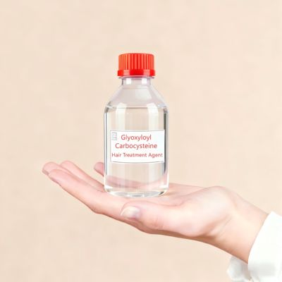 จุดละลาย 185-187°C Glyoxyloyl Carbocysteine สําหรับสารกลางทางเคมีในการสังเคราะห์สารประกอบ สูตรเคมี C7H9NO6S