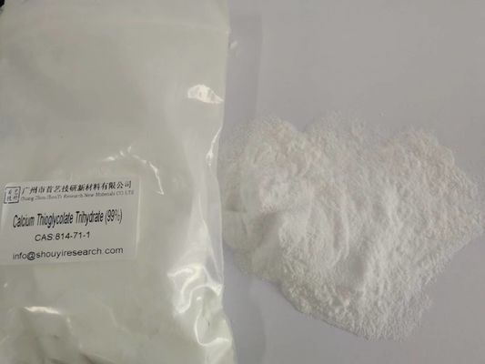 TDS SDS แคลเซียม ไทยอกลิโคลาต ทรีไฮดราต วัตถุดิบในเคมี 1.7 G/Cm3