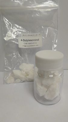 สารเคมีอินทรีย์ 4 บูไทลเรซอร์ซินอล ขาว 93 องศาจุดจุดไฟ