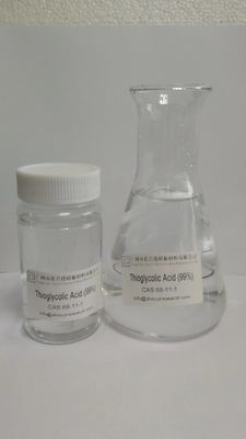 C2H4O2S แซด Mercaptoacetic CAS 68-11-1 สําหรับเครื่องสําอาง