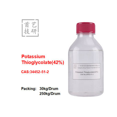 โพแทสเซียมไทโอกลิคอเลต 42% สําหรับการเก็บรักษา CAS No. 34452-51-2 > 300C จุดเดือด